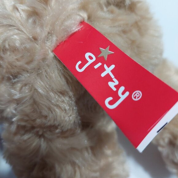 Gitzy Brown Teddy Bear Plush Stuffed Animal 13” - Picture 7 of 8